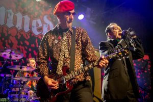 Captain Sensible and Dave Vanian of The Damned performing at Irving Plaza
